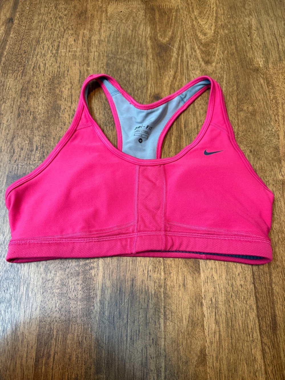 Nike Pink Racerback Dri-FIT Sports Bra